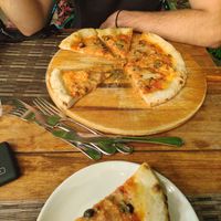 Pizza putanesca at Goodsouls Kitchen in Chiang Mai