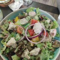 Greek salad at Goodsouls Kitchen in Chiang Mai