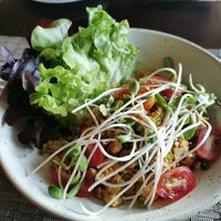 Scrambled tofu at Goodsouls Kitchen in Chiang Mai