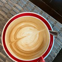 Coconut milk coffee  at Goodsouls Kitchen in Chiang Mai