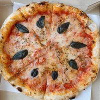 Margherita pizza, takeaway (200 THB)  at Goodsouls Kitchen in Chiang Mai