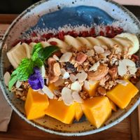 Blue bowl at Goodsouls Kitchen in Chiang Mai