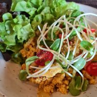 Scrambled tofu at Goodsouls Kitchen in Chiang Mai