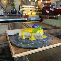 MANGO PASSION CHEESCAKE at Goodsouls Kitchen in Chiang Mai
