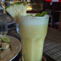 Pineapple Smoothie at Goodsouls Kitchen in Chiang Mai