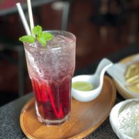 Rosella soda - Goodsouls Kitchen, Chiang Mai  at Goodsouls Kitchen in Chiang Mai