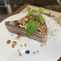 Crepe cake  at Goodsouls Kitchen in Chiang Mai