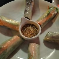 fresh spring rolls at Goodsouls Kitchen in Chiang Mai