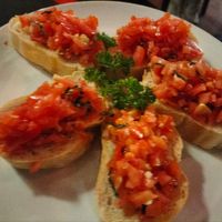 bruschetta at Goodsouls Kitchen in Chiang Mai