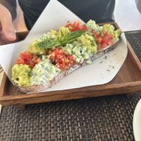 Avocado bread with cream Cheese #Veganuary at Goodsouls Kitchen in Chiang Mai