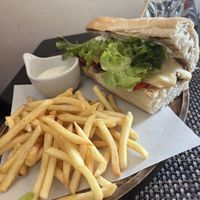 Cheesesteak sandwich   at Goodsouls Kitchen in Chiang Mai