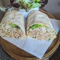 Massaman rice burrito at Goodsouls Kitchen in Chiang Mai