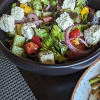 Feta salad at Goodsouls Kitchen in Chiang Mai