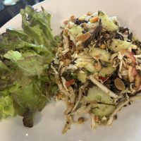 Burmese tea leaf salad  at Goodsouls Kitchen in Chiang Mai
