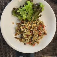 Tea leaf salad  at Goodsouls Kitchen in Chiang Mai
