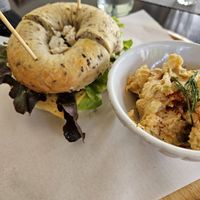 Bagel Sandwich at Goodsouls Kitchen in Chiang Mai