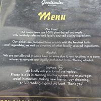 100 perc vegan  at Goodsouls Kitchen in Chiang Mai