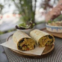 Tofu wrap   at Goodsouls Kitchen in Chiang Mai