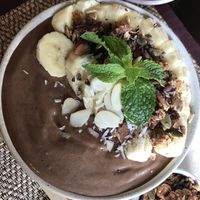 Cacao Smoothie Bowl at Goodsouls Kitchen in Chiang Mai