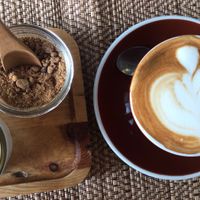 Creamy Soy Flat White  at Goodsouls Kitchen in Chiang Mai