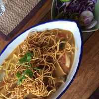 Khao Soi - Super filling and delicious at Goodsouls Kitchen in Chiang Mai