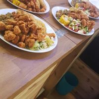 Amazing Caribbean vegan food! at Deserted Cactus in South East London