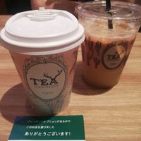 Almond milk tea ❤ at Alfred Tea Room - Shinjuku in Tokyo