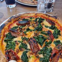 Yummi... 🤤 'Vegan Spinaci' with extra vegan cheese at Basilico in Oranmore