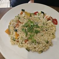 Vegan risotto of the day at Basilico in Oranmore