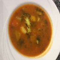 Italian Minestrone Soup ( Vegan ) at Basilico in Oranmore