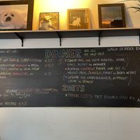 Menu mid august at Het Strand - The Strand in Leuven