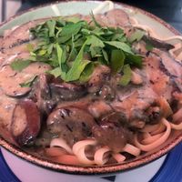 Creamy pasta at Het Strand - The Strand in Leuven