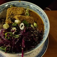 katsu curry, at Het Strand - The Strand in Leuven