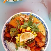 Pinda curry at Het Strand - The Strand in Leuven