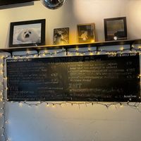 Het menu  at Het Strand - The Strand in Leuven