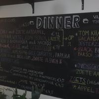 The menu-1 at Het Strand - The Strand in Leuven