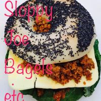 Sloppy joe at Bagels Etc in Seattle