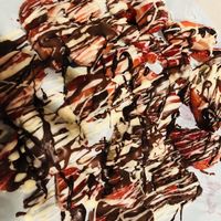 Life is to short eat  dessert  first at Bagels Etc in Seattle