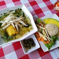 Typical food at Cherry's Cocina in Pereira