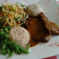 Lunch of the day October 2018 at Cherry's Cocina in Pereira
