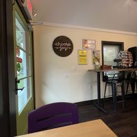   at Grounded for Life Cafe in Clinton