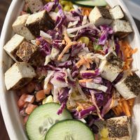 El Tofu Bowl  at Grounded for Life Cafe in Clinton