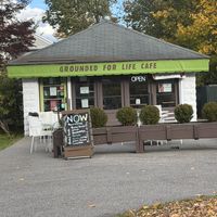   at Grounded for Life Cafe in Clinton