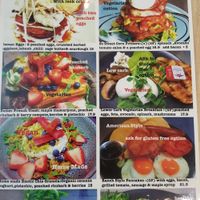Picture menu. More options on the normal menu. at Whispers Cafe in Parramatta