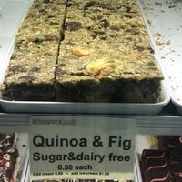 Vegan sweets. (I'm sure it's vegan, as long as there's no egg or honey)  at Whispers Cafe in Parramatta