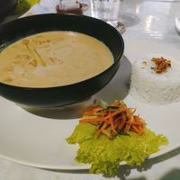 Crunchy Chickpea & Tempeh Curry at Aquaria Eco Resort in Manggis