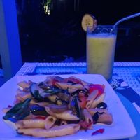 Vege Rigatoni at Aquaria Eco Resort in Manggis
