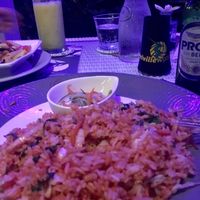 Vegan Nasi Goreng at Aquaria Eco Resort in Manggis