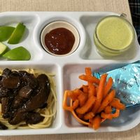 kid's meal mushroom pasta at BMS Organics - Seremban 2 in Seremban