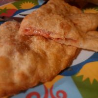 Pizza Fritta at Rossopomodoro in Trieste